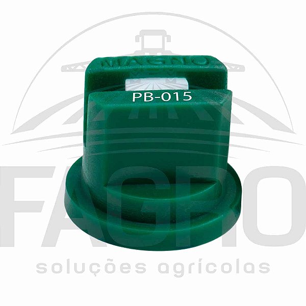 PONTA DE PULVERIZAÇÃO PB 60° PONTA DE BARRA DE JATO PLANO DESCENTRADO CERÂMICA - MAGNOJET