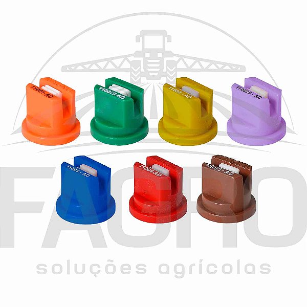 PONTA DE PULVERIZAÇÃO AD 110° ANTI DERIVA JATO PLANO CERÂMICA - MAGNOJET