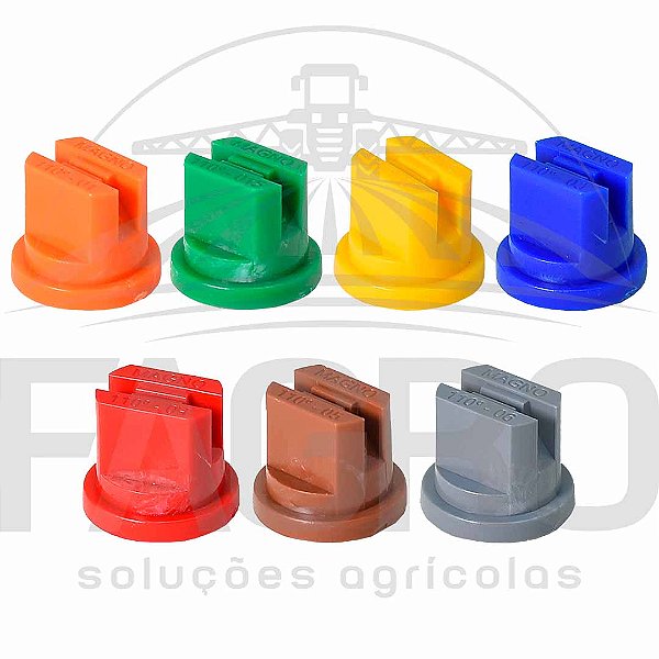 PONTA DE PULVERIZAÇÃO TP 110° TAMPA POLIACETAL JATO PLANO - MAGNOJET