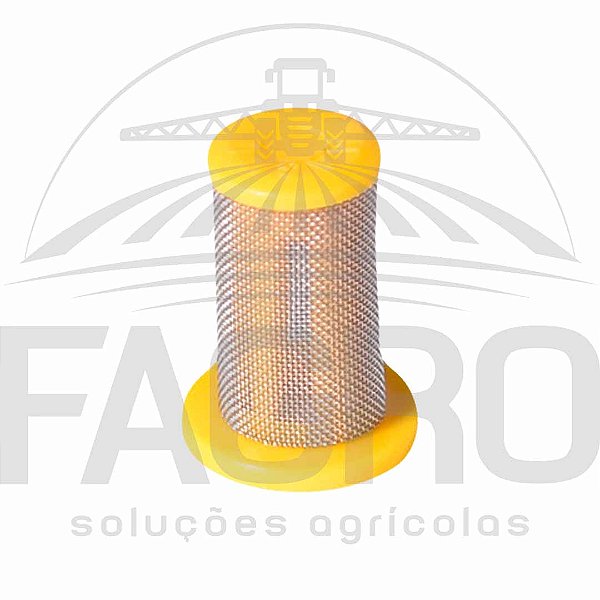 FILTRO DE PONTA DE BASE RETA MALHA 80 EM INOX M143 - MAGNOJET