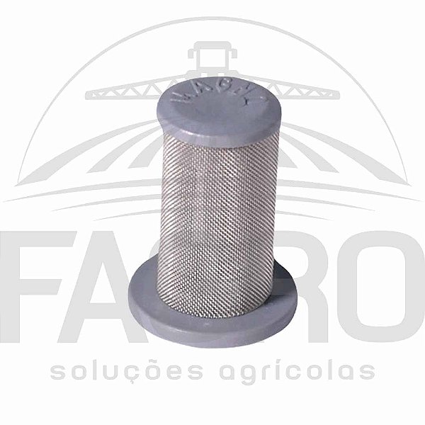 FILTRO DE PONTA DE BASE RETA MALHA 120 EM INOX M144/4 - MAGNOJET
