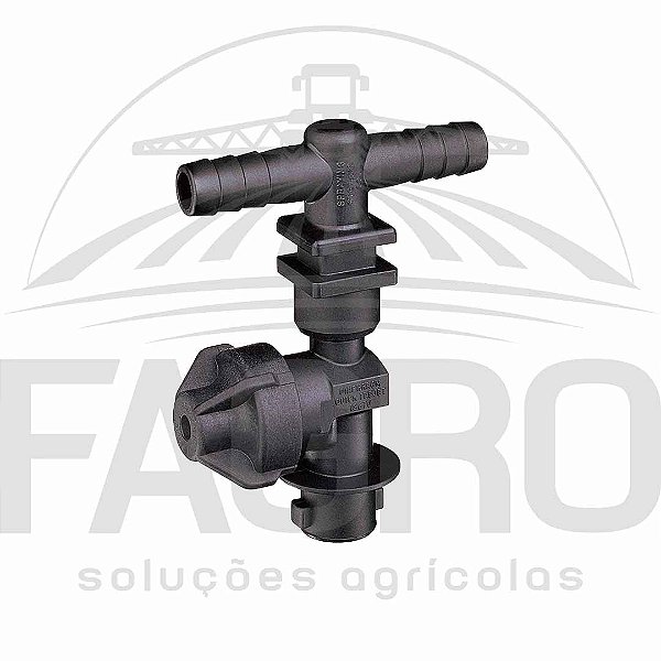 CORPO DE BICO BARRA SECA QJ200 MANGUEIRA DUPLA 19350-212-NYB - TEEJET