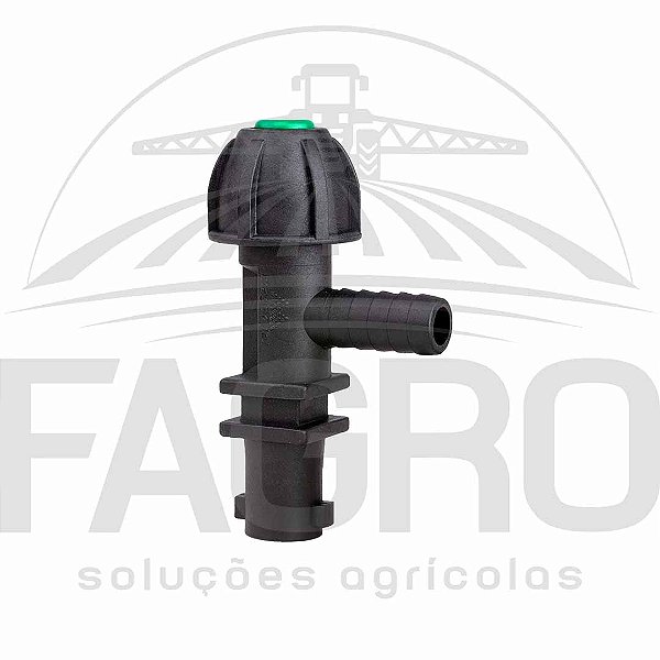 PORTA BICO ANTIGOTEJO PARA MANGUEIRA 1/2” TERMINAL “L” COM SAÍDA PARA ENGATE RÁPIDO UNIVERSAL M265/1 - MAGNOJET