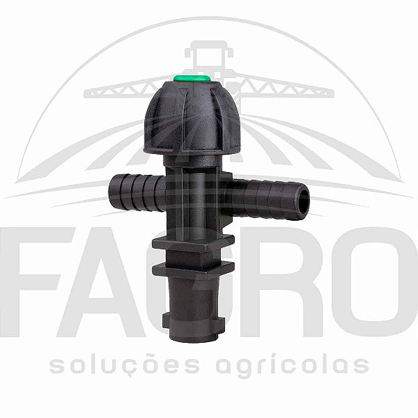 PORTA BICO ANTIGOTEJO PARA MANGUEIRA 1/2” INTERMEDIÁRIO “T” COM SAÍDA PARA ENGATE RÁPIDO UNIVERSAL M241/1 - MAGNOJET