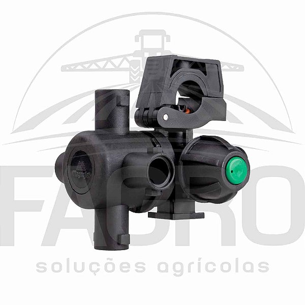 PORTA BICO ANTIGOTEJO QUADRIJET COM SAÍDAS ENGATE RÁPIDO UNIVERSAL M648 - MAGNOJET