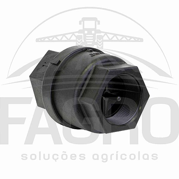 VÁLVULA DE RETENÇÃO ROSCA 2” AB TOTAL, PP - BANJO