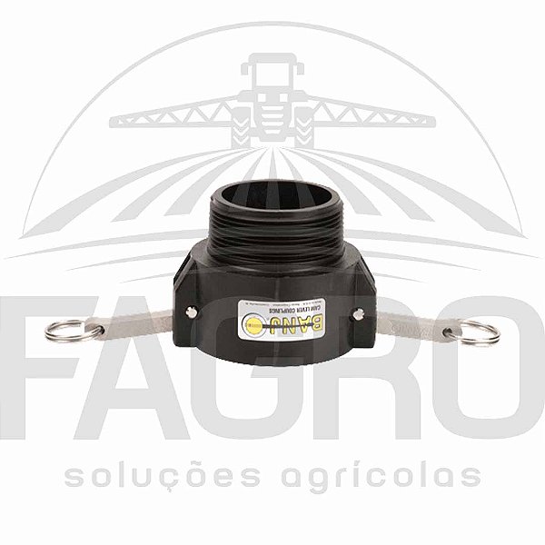 (ITEM PROMOCIONAL) ENGATE RÁPIDO ADAPTADOR FÊMEA 3” X ROSCA MACHO 3”, PP - BANJO