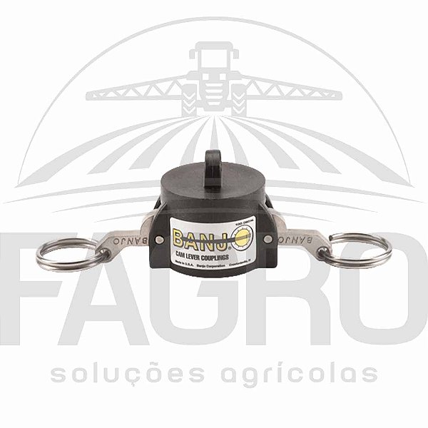 (ITEM PROMOCIONAL) ENGATE RÁPIDO CAPA FÊMEA 1/2” E 3/4”, PP - BANJO