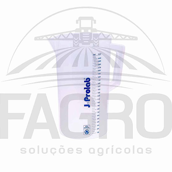 JARRA GRADUADA 2500 ML, SILK SCREEN - J. PROLAB