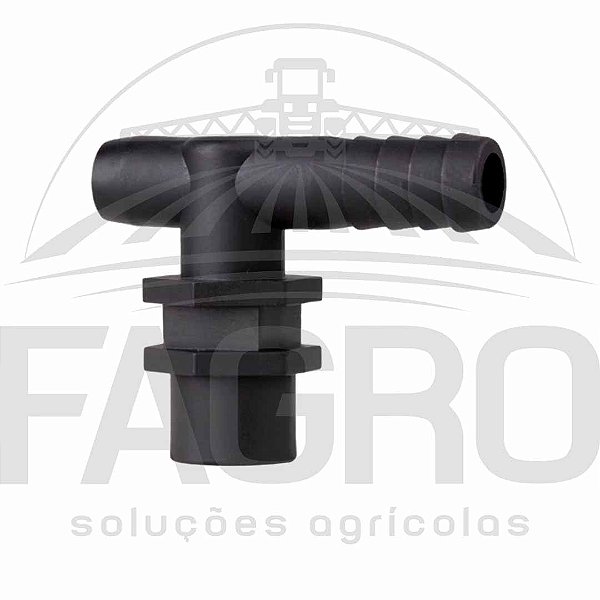 (ITEM PROMOCIONAL) CONECTOR TERMINAL L COM ROSCA 1/4” GÁS INTERNO PARA MANGUEIRA 1/2” - MAGNOJET