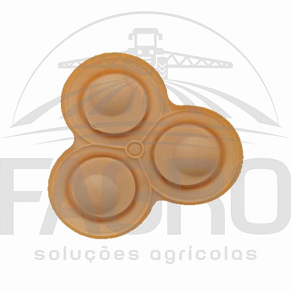 DIAFRAGMA SANTOPRENE PARA BOMBA SÉRIE 2088 41-124-10 (SHU0520) - SHURFLO