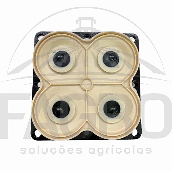 KIT DIAFRAGMA EM SANTOPRENE PARA BOMBA SÉRIE 5059 94-910-04 (SHU0738) - SHURFLO