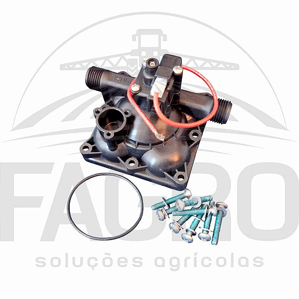 CABEÇOTE COM PRESSOSTATO PARA BOMBA SÉRIE 5059 94-910-01 (SHU0732) - SHURFLO