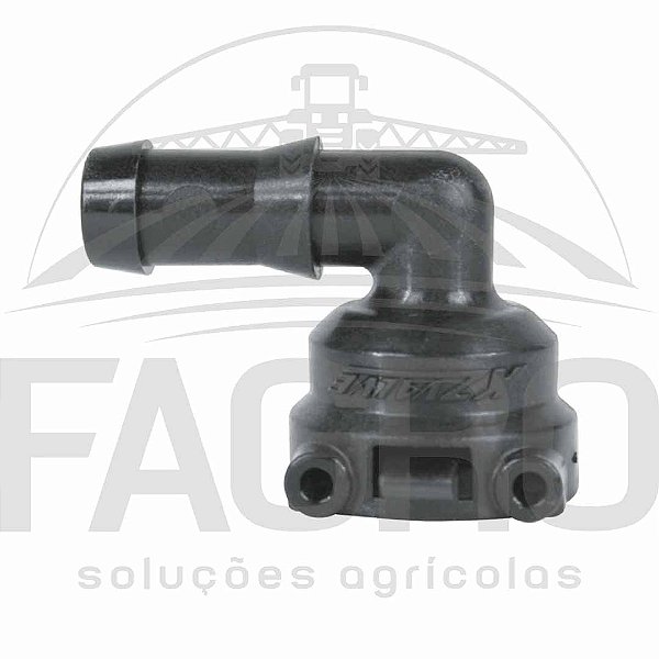 CONECTOR ESPIGA QD 90º PARA VÁLVULAS ZIP - KZVALVE