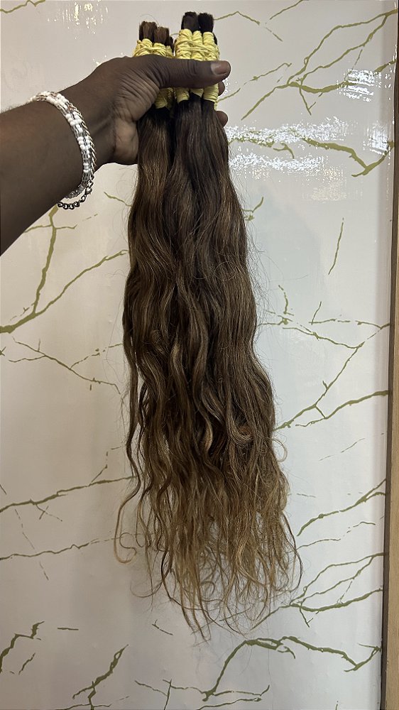 Levemente Ondulado Morena Iluminada 50g