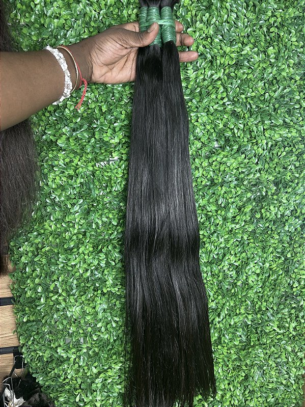 Cabelo Vietnã Double Dranw Green [50g] (Virgem)
