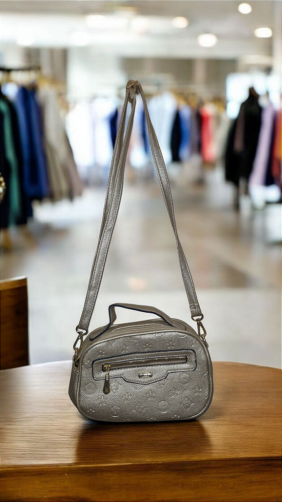 Bolsa Transversal Elegance Dourada