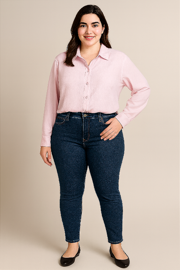 Camiseta Feminina Curta | Tamanho G — Com Selo Exclusivo