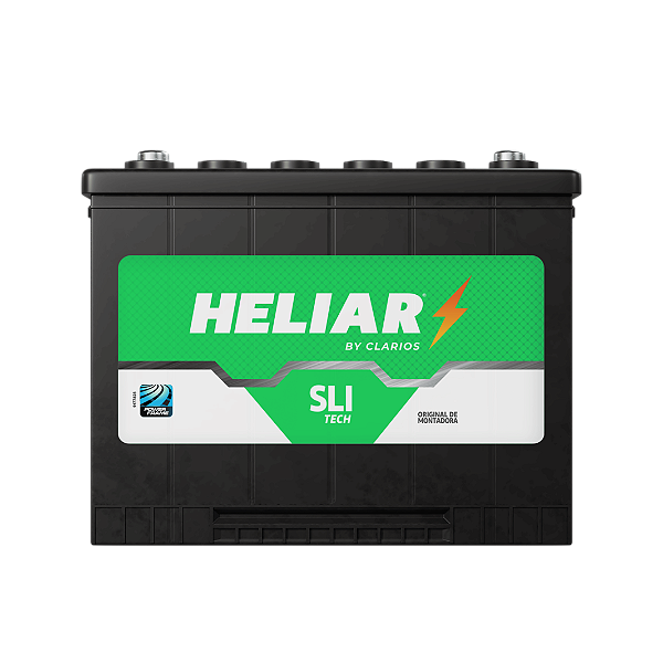 Bateria Heliar 90Ah – 12V – H90LE – Polo Esquerdo | Linha Free – Livre de Manutenção – Inmetro