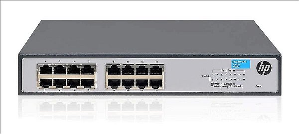 Switch Série 1420  Hp Jh016a Officeconnect 16 Portas Gigabit 10/100/1000 Rackmount