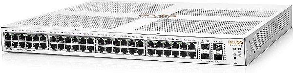 Switch 48 portas Gigabit e SFP+ 10G Gerenciável Layer2+ e Layer 3 HP Aruba 1930 JL685A Subt 1920s