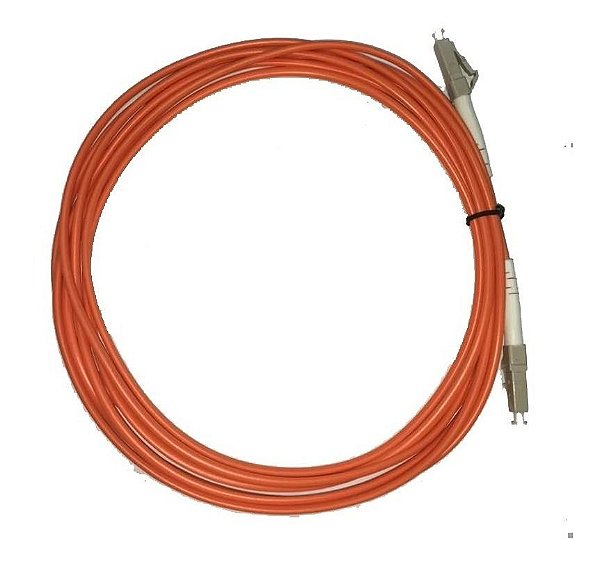 Patch Cord Fibra Óptica Lc-upc Multi Mode Simplex 3.0mm 3m