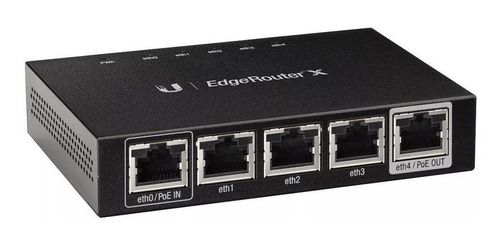 Roteador Poe Ubiquiti Edgerouter X (er-x-br) 5p Gigabit