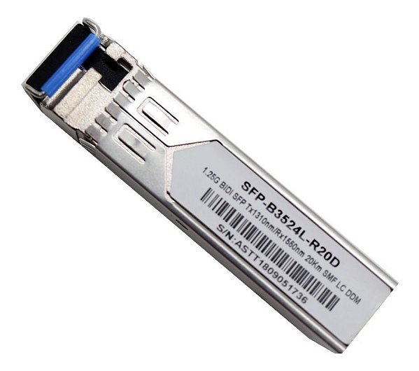Módulo Sfp Bi-direcional Wdm Tx1310/1550nm B3524l-r20d Lc