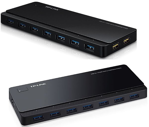 Hub Usb 3.0 De 7 Portas + 2 Portas Para Carregamento Uh720