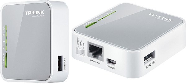 Roteador Portátil Wireless N 3G / 3.75G TL-MR3020 TP-Link