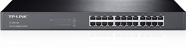 Switch 24 portas Gigabit Rackmount TP-Link TL-SG1024