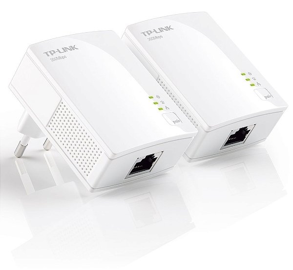 Adaptador Powerline AV200 TP-Link TL-PA2010Kit (par)