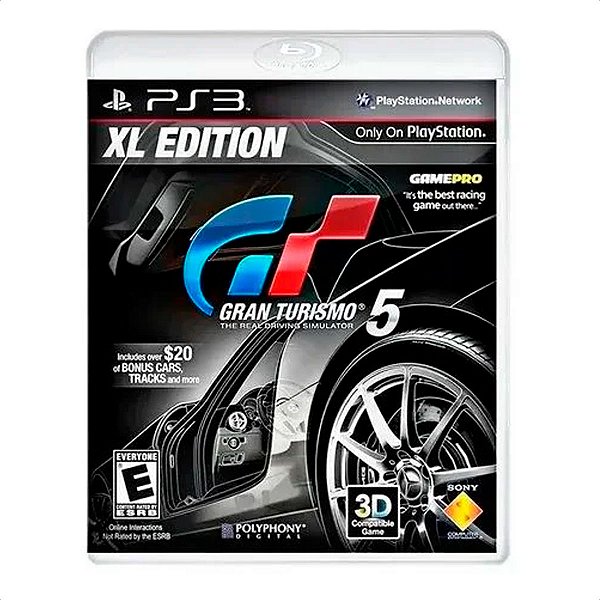 Jogo Gran Turismo 5 XL Edition Mídia Fisica - PS3 - Usado