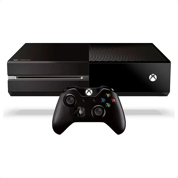 Console Microsoft Xbox One Fat 500 GB Preto