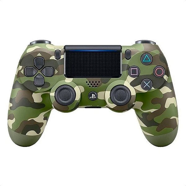 Controle Sony PlayStation DualShock 4 Camuflado - PS4 - Usado