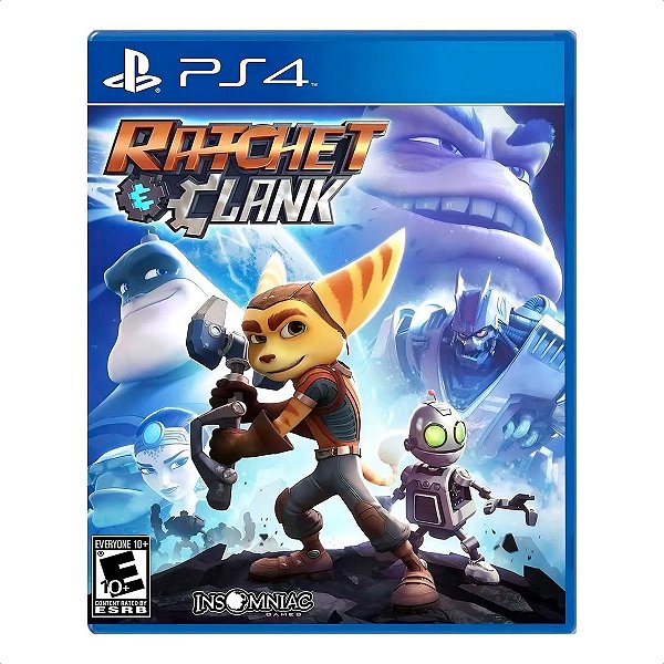 Jogo Ratchet & Clank Mídia Física - PS4 - Usado