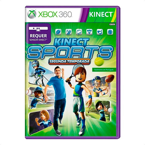 Jogo Kinect Sports Segunda Temporada Mídia Fisica - Xbox 360 - Usado