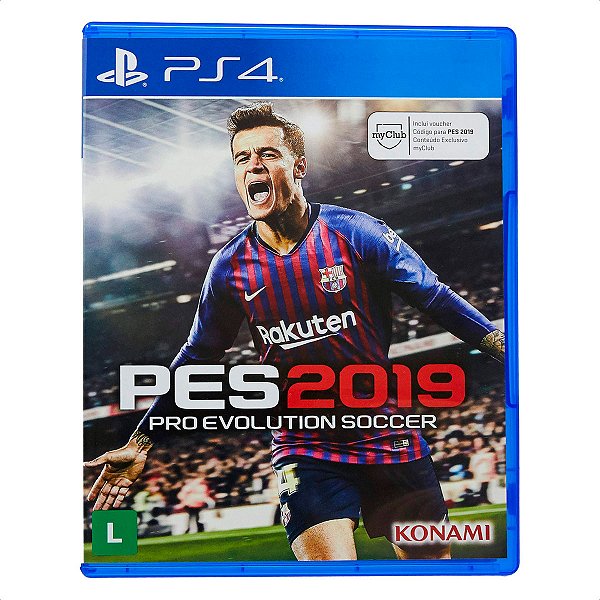 Jogo PES Pro Evolution Soccer 2019 Mídia Física - PS4 - Usado