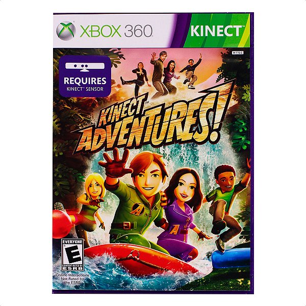 Jogo Kinect Adventures Mídia Fisica - Xbox 360 - Usado