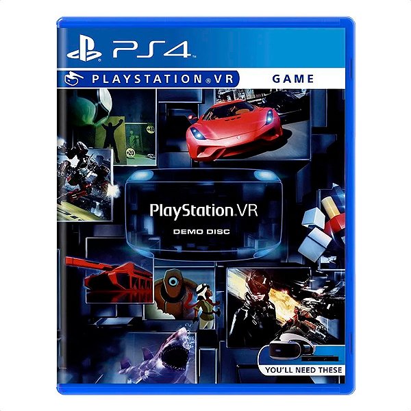 Jogo PlayStation VR Demo Disc Mídia Física - PS4 - Usado