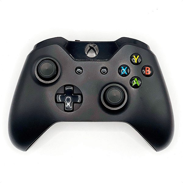 Controle Microsoft Xbox One Preto Sem Fio - Usado