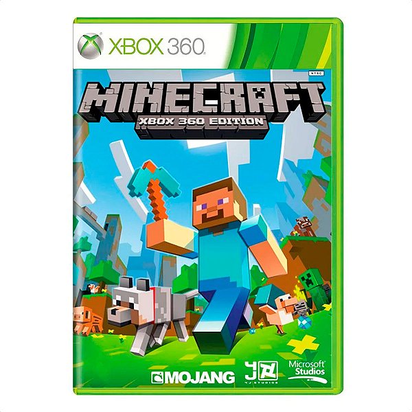 Jogo Minecraft Mídia Fisica - Xbox 360