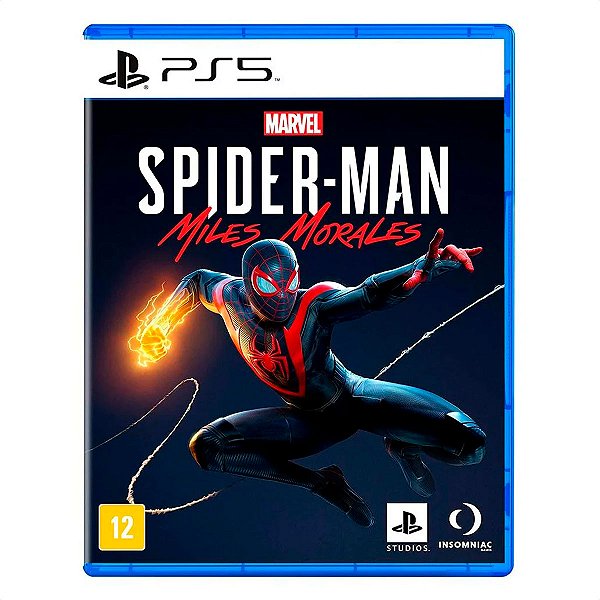 Jogo Spider-Man Miles Morales Mídia Física - PS5