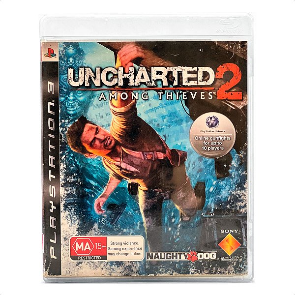 Jogo Uncharted 2: Among Thieves Mídia Física  Usado Sem Manual - PS3