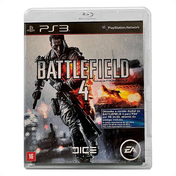 Jogo Battlefield 4 Mídia Física Usado - PS3