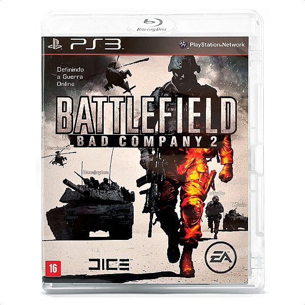 Jogo Battlefield  Bad Company 2 Mídia Física Usado - PS3