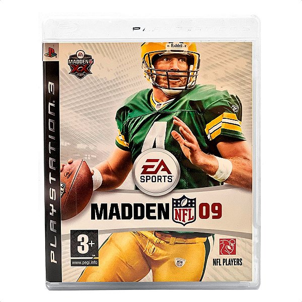 Jogo Madden NFL 09 Mídia Física Sem Manual Usado - PS3