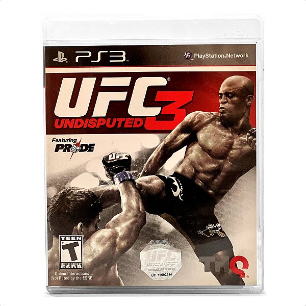 Jogo UFC 3: Undisputed Mídia Física Usado - PS3