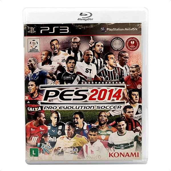 Jogo PES Pro Evolution Soccer 2014 Mídia Física Sem Manual Usado - PS3