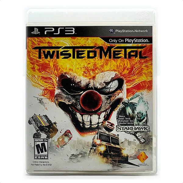 Jogo Twisted Metal Mídia Física Usado - PS3